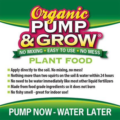 Pure Gold Pump & Grow All Purpose Plant Food, 1-1-1 Fertilizer, 8 Oz.