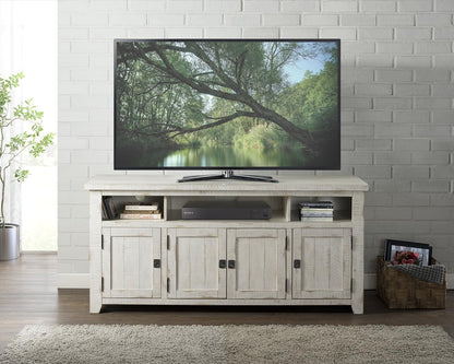 Nantucket 65" TV Stand, Antique White