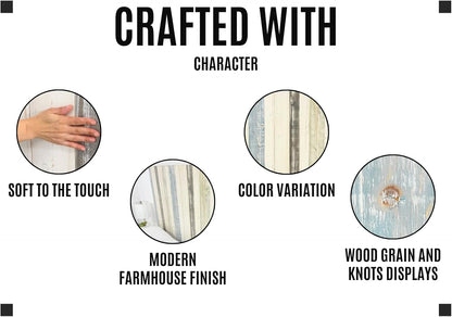 Solid Wood Headboard King Size Farmhouse with Smooth Natural Wood Grain, Handcrafted Wall-Mounted Panel Head Board, Adjustable Height, Modern Farmhouse Bedroom, Built to Last