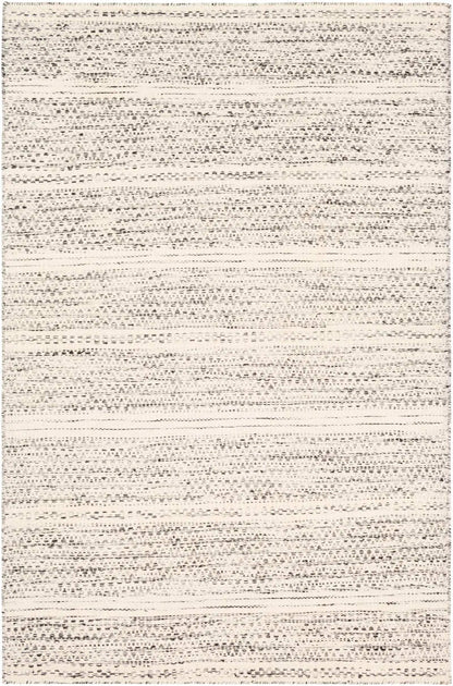 Sylvie Chevron Flatweave Wool Cream/Black Area Rug