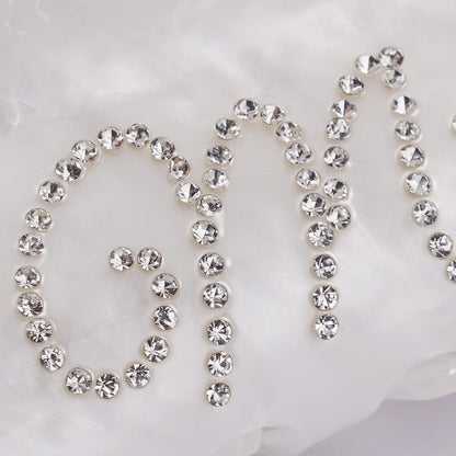 Hair Clip, White Acrylic Mrs Hair Clip with Double-Side Rhinestone Mrs Logo, Wedding Gift for Bride, Bridal Shower, Bachelorette Party Decorations Accessory, Bride Birthday