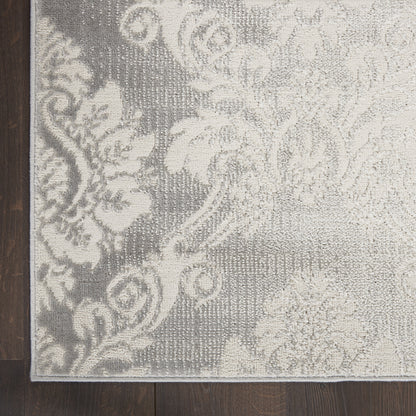 Elation Farmhouse Ivory Grey Area Rug