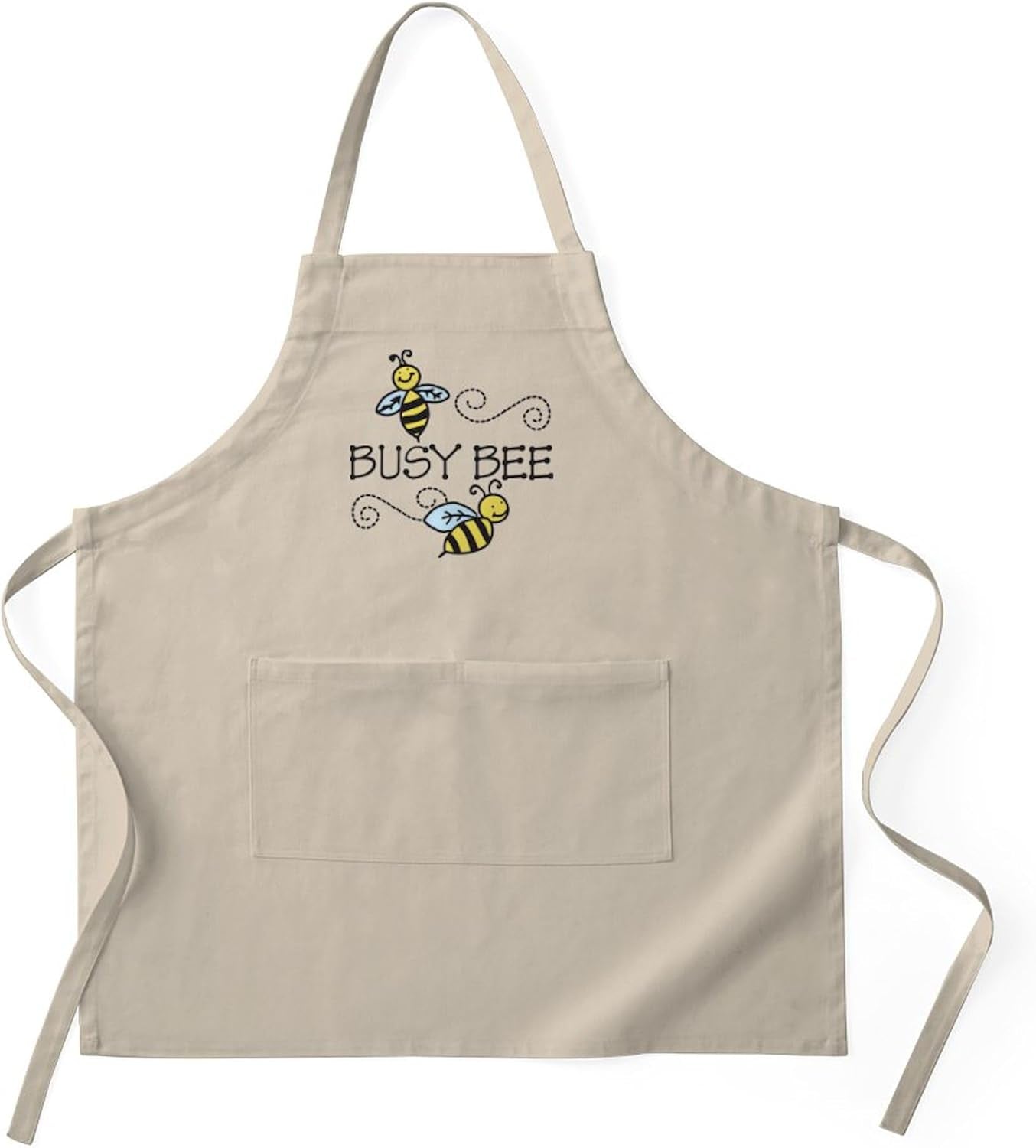 Busy Bees Kitchen Apron with Pockets, Grilling Apron, Baking Apron
