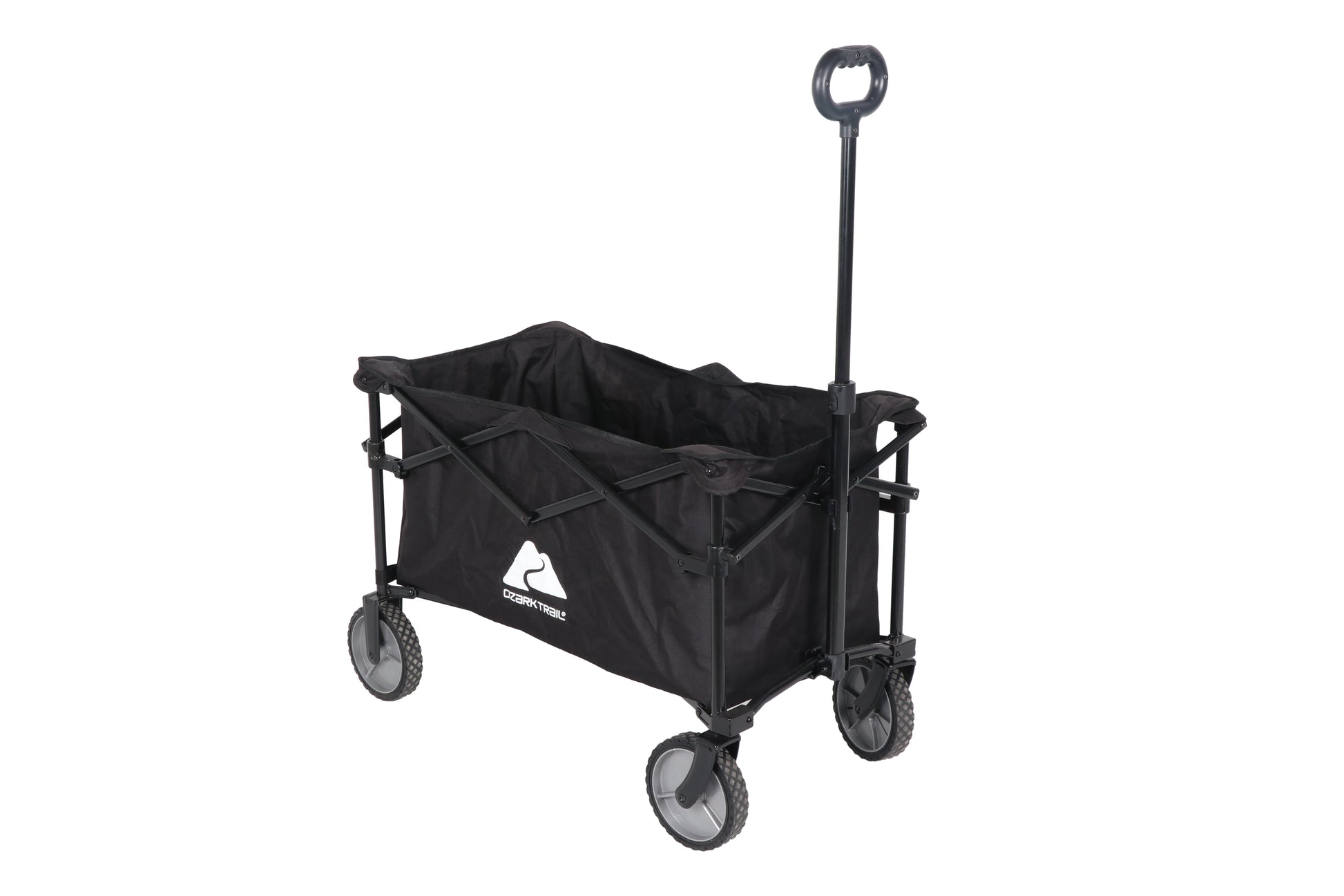 Multi-Purpose Big Bucket Cart, Black Wagon, Height 24"