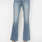 Judy Blue Full Size Tummy Control Back Embroidered Pocketed Bootcut Jeans plus Size