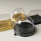 100Sets Clear Plastic Wedding Cupcake Boxes for Bridal Shower Christmas Party Gift Boxes Cake Dome Packaging Favors Boxes