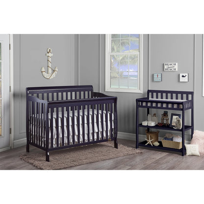 Ashton Convertible 5-In-1 Crib, Indigo