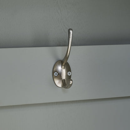 Harper Modern Wood/Metal Pantry Closet in Gray