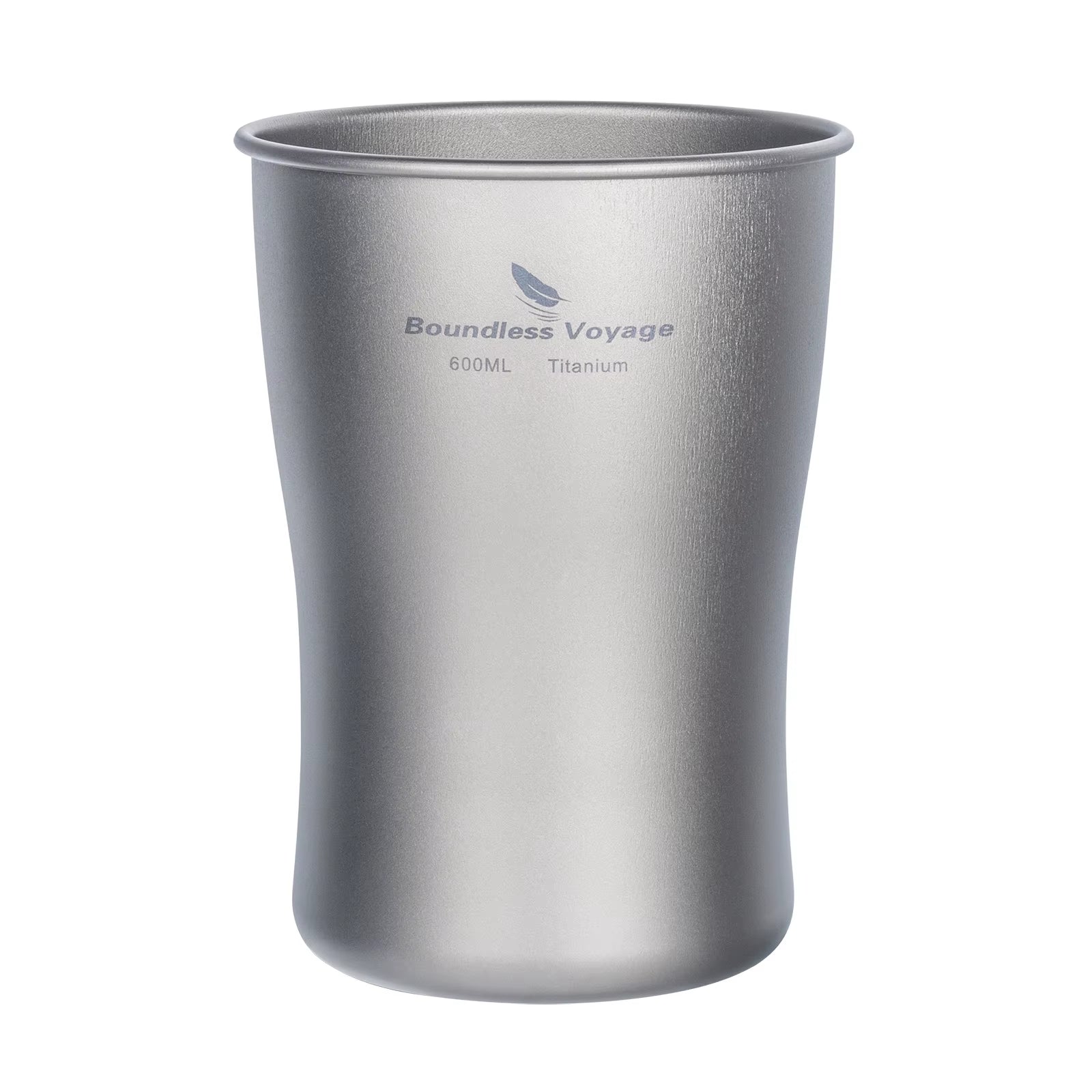 Titanium Beer Travel Mug Single Layer Cup Ultralight Coffee Tea Juicy Cup for Outdoor Camping Picnic Home Use