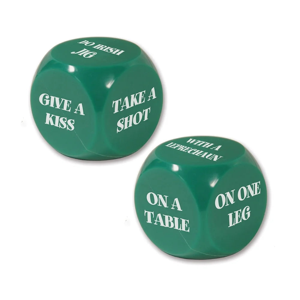 30426 St. Patrick Decision Dice Game, 2 Dices per Game