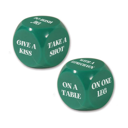 30426 St. Patrick Decision Dice Game, 2 Dices per Game