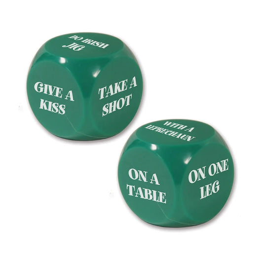 30426 St. Patrick Decision Dice Game, 2 Dices per Game