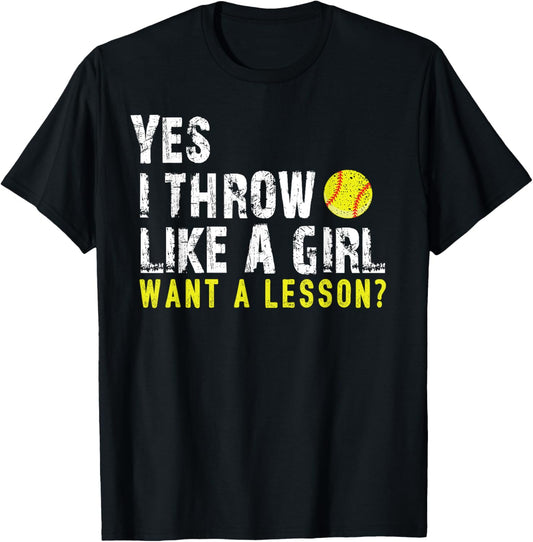 Softball for Girls Softball for Women T-Shirt