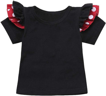 Polka Dots Tutu Costume for Baby Girl Princess 1St Birthday Party,Dress up W/Overall Suspender Skirt,Headband