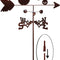 Tractor Farmall International Weathervane (Garden Stake Included)
