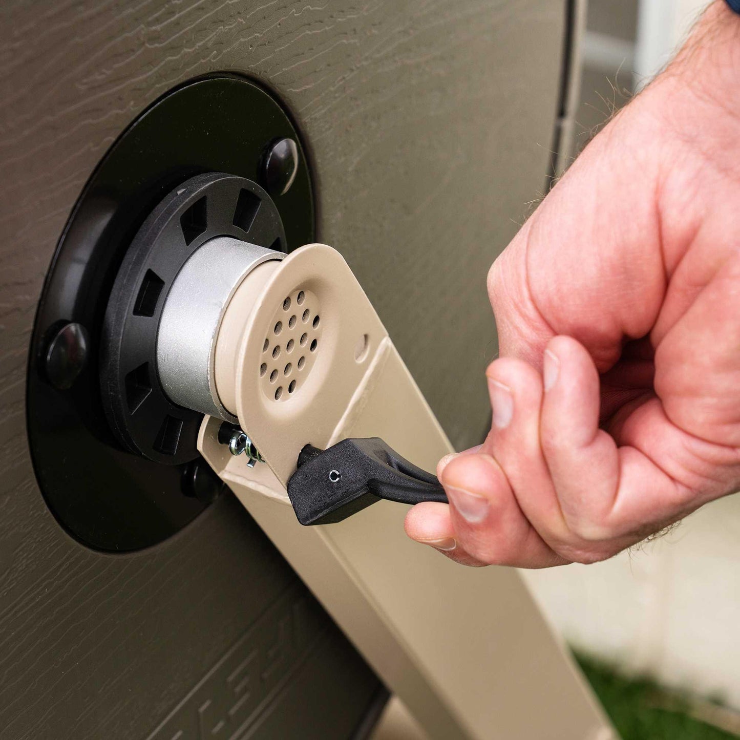 Double Bin Rotating Composter, 100 Gallon, Polyethylene (60309)