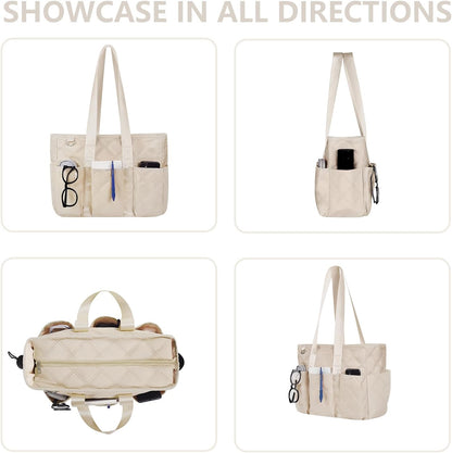 Tote Bag for Women with Zipper Teacher Tote Bag Clinical Bag Nursing Bag Travel