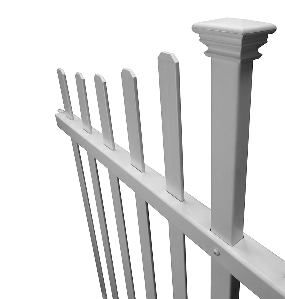 Manchester No-Dig Vinyl Fence Kit (42In X 92In) (2 Pack)