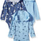 Baby and Toddler Ultimate Flexy Long Sleeve Bodysuit Hoodie (3 Pack)